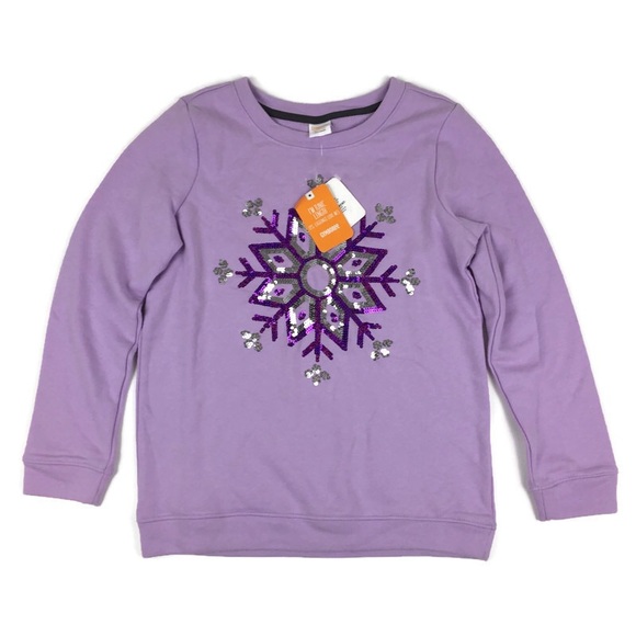 Gymboree Other - NWT Gymboree Snowflake Light Purple Sweatshirt